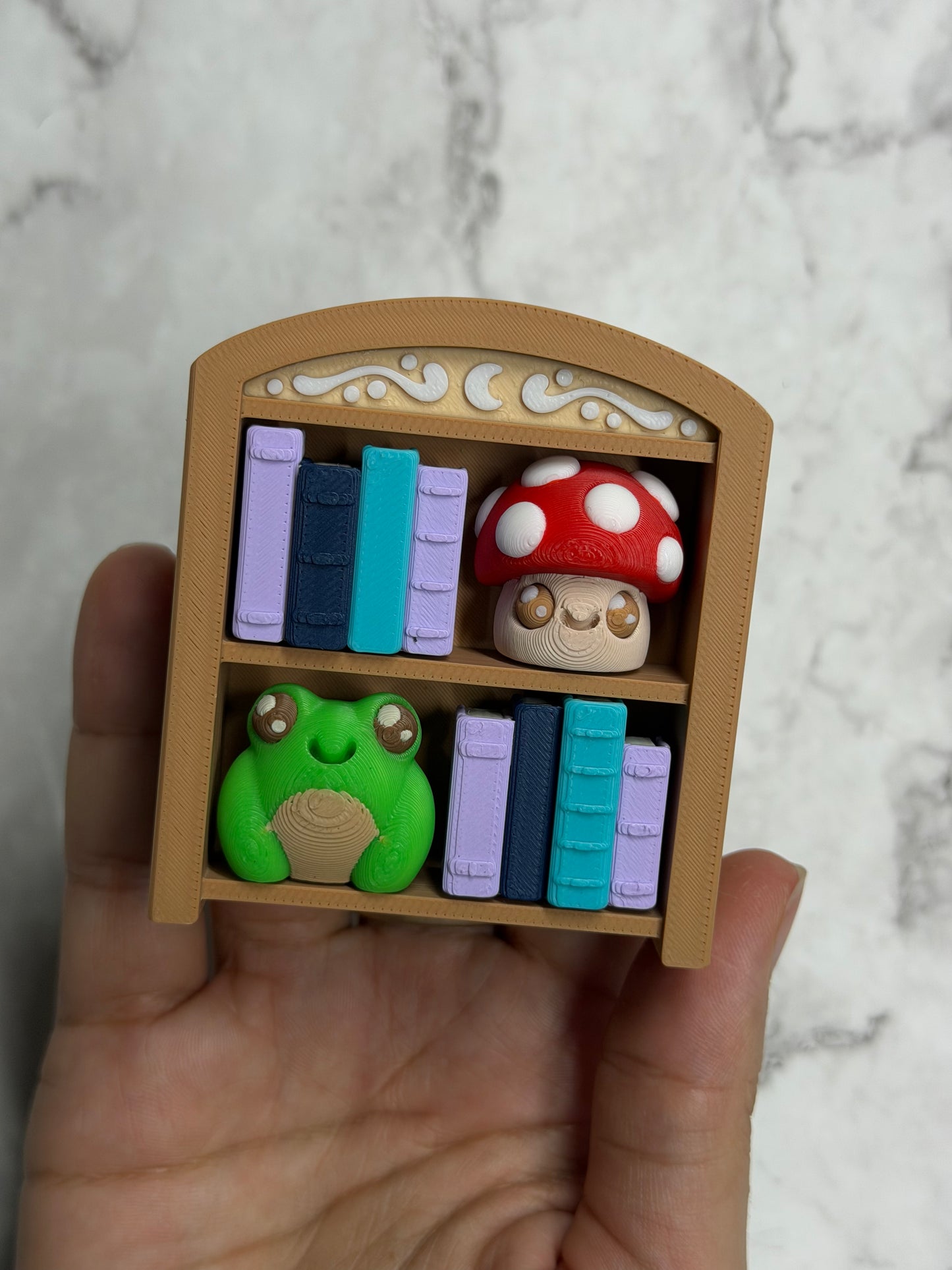 Cozy Booknook Fidget Clicker Shelf