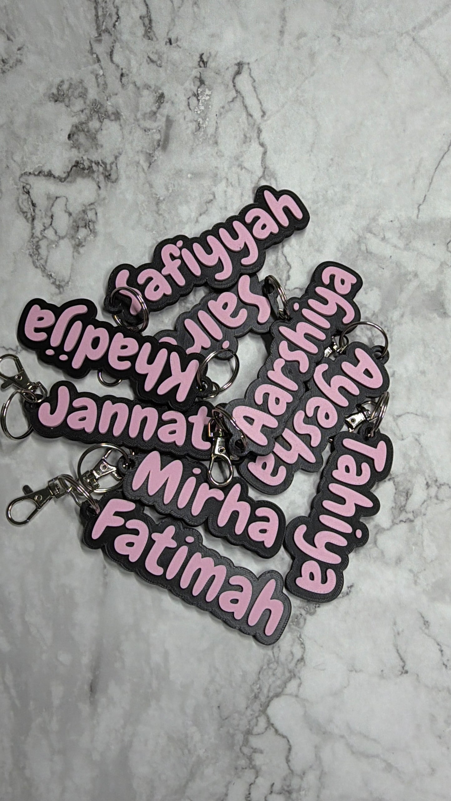 Custom Name Keyring