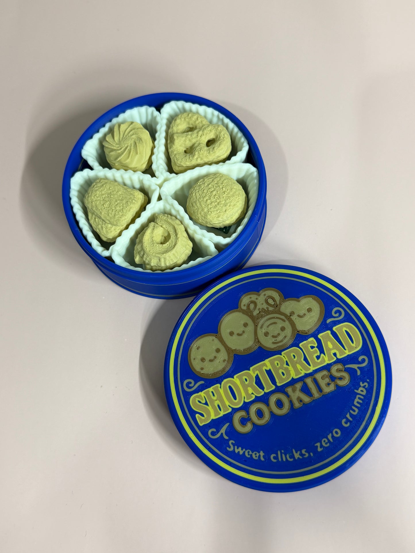 Shortbread Cookies Tin Clicker