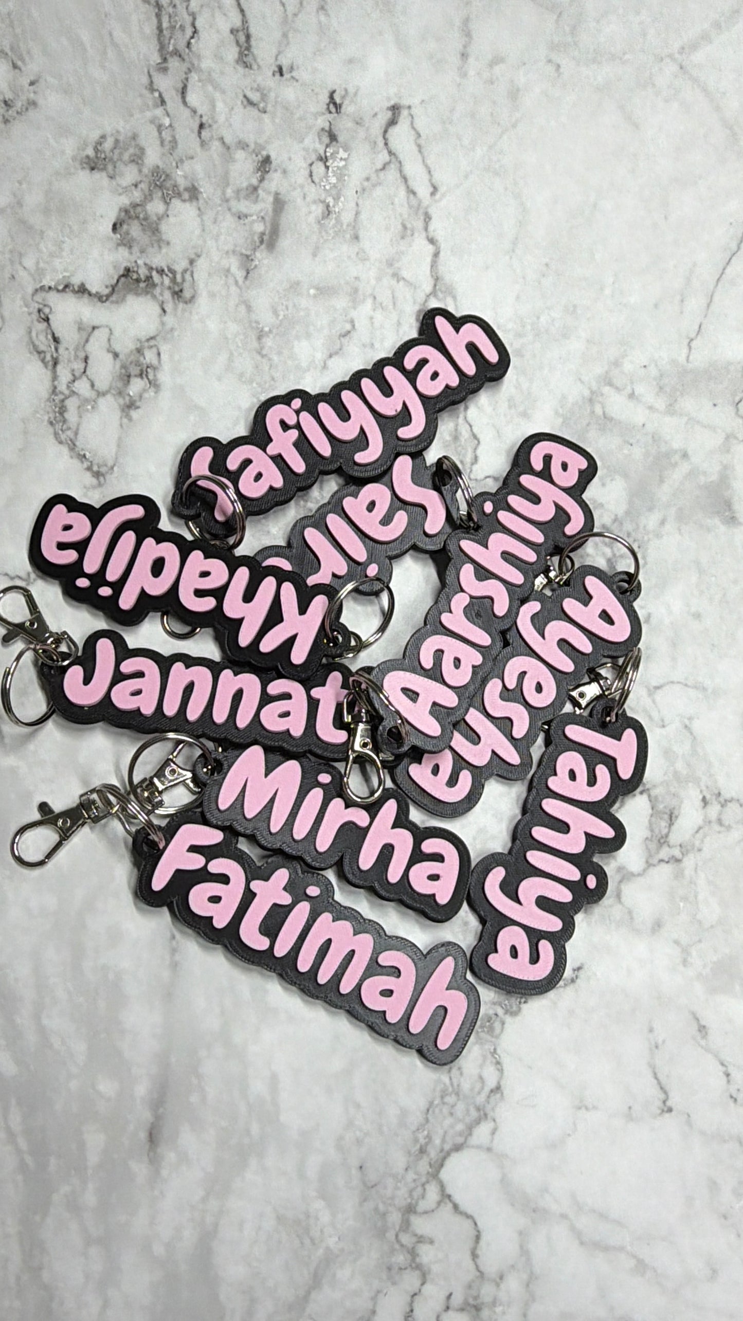 Custom Name Keyring